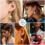 FaithHeart African Map Drop Earrings Stainless Steel Statement Africa Jewelry Ear Charms for Women Teen Girls