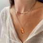 Tewiky 14k Gold Plated/Silver Flat Snake Necklace Punk Flexible Herringbone Chain Choker Dainty Jewelry Necklace for Women Girls 1.5/5MM(W) 14''/16''(L)