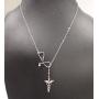 MANZHEN Medicine Stethoscope Caduceus Lariat Necklace for Doctor Nurse