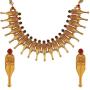 Efulgenz Indian Bollywood Traditional Kundan Stone Wedding Choker Necklace Earrings Jewelry Set