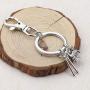 SEIRAA Drum Keychain Gift for Percussionist Music Teacher Drumstick and Drumkit Charms Percussionist Gift