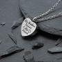 Forever My Friend Urn Necklace for Ashes Cremation Jewelry Fillable Necklace Stainless Steel Memorial Necklace