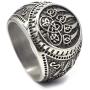 Gungneer Celtic Bear Paw Viking Berserker Spirit Mens Stainless Steel Ring Men Women Norse Protection Jewelry…