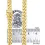 Nuragold 14k Yellow Gold 6.5mm Miami Cuban Link Chain Pendant Necklace, Mens Jewelry Box Clasp 20'' 22'' 24'' 26'' 28'' 30'' Nuragold 14k Yellow Gold 6.5mm Miami Cuban Link Chain Pendant Necklace, Mens Jewelry Box Clasp 20'' 22'' 24'' 26'' 28'' 30''