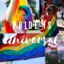 Dynec Pride Bracelet, Silicone Wristbands, Support LGBTQ, Rainbow Color (1, 2, 5, and 10 Packs Available)