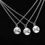 FUSTMW 3 Pinky Promise Necklace Pinky Swear Best Friends Gift Sisters Necklaces Friendship Jewelry
