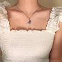 GOODYRZJ Butterfly Necklace,2 Pc Silvery Fine with Silver Plated Thin Butterfly Necklaces Choker for Women Teen Girls Dainty Adjustable Chain Cute Jewelry Pendant Butterfly Necklaces Sets