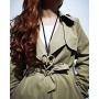 MEIDIJINGBEI Vintage Silver Heart Pendant Necklace Leather Pendant Necklace for Women