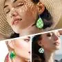 30 Pairs St Patricks Day Faux Leather Earrings Set Irish Green Shamrock Hat Teardrop Dangle Earrings Ear Jewelry Accessories for Women Girls 30 Pairs St Patricks Day Faux Leather Earrings Set Irish Green Shamrock Hat Teardrop Dangle Earrings Ear Jewelry Accessories for Women Girls