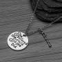 Baton Charm Necklace- Twirling Jewelry - She Believed She Could So She Did Charm Pendant, Gift For Baton Twirler & Majorettes