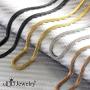 555Jewelry 3.3mm Stainless Steel Mesh Necklace for Women & Men, Available in 16”-22”