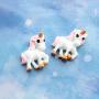 3 Packs Best Friends Forever Kids Resin Pendant BFF Tags Necklaces Set