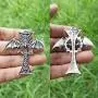 Gothic Jewelry winged Bat Vampire Cross Occult Magic Wicca Pagan Medieval Renaissance Pewter Unisex Mens Pendant Necklace Charm Protection Amulet Talisman for men w Silver Stainless Steel Chain Gothic Jewelry winged Bat Vampire Cross Occult Magic Wicca Pagan Medieval Renaissance Pewter Unisex Mens Pendant Necklace Charm Protection Amulet Talisman for men w Silver Stainless Steel Chain