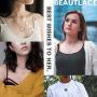 Beautlace Sideways Bamboo Letter Necklaces Silver/18K Gold/Black Gun Plated Initial Choker Pendant Alphabet Name Necklace Jewelry for Men and Women KP0001