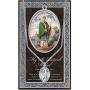 Rosemarie Collections Religious Saint Medal Pendant Necklace 24''