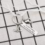 BAUNA Hockey Mom Keychain Field Hockey Jewelry with Hockey Stick Ice Skate Charm I’m Not Yelling I’m A Hockey Mom Funny Ice Coaches Gifts