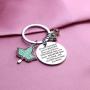 TongXin Alpha Kappa Alpha Sorority Paraphernalia Gift 1908 AKA Jewelry Pink and Green Jewelry Greek Sorority Gift AKA Keychain for Women Girls