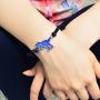 Fun Jewels Handmade T-Rex Dinosaur Charm Color Change Mood Bracelet For Boys Girls Dino Jewelry