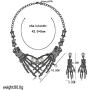 Fld Halloween Punk Collar Chunky Necklace Stud Earring Jewelry Sets Gothic Double Bone-Hand Claw Choker Statement Bib Necklace for Women