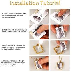 Personalized Picture Custom Necklace ，Men customized for Women Couple Memory Charm, DIY Reversible square Keychain Bag Decorations Family Photo Pendant，Hip Hop Jewelry