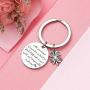TzrNhm Blossom an Amazing Coworker is Hard to Find Difficult to Part with and Impossible to Forget Bangle Keychain Gfts for Coworkers,Business Partner,Boss,Friends