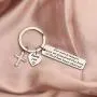 BAUNA Sunday School Teacher Appreciation Gifts for Every Lesson Youve Prepared The Love of God Has Been Shared Religious Bible Study Teacher Keychain Gift