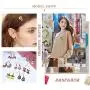 Hanpabum 15 Pairs Christmas Earrings for Women Drop Dangle Earrings Xmas Santa Claus Elk Snowman Holiday Jewelry Set, Ideal Gift