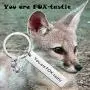 CYTING Fox Keychain You are Fox - Tastic Animal Keychain Fox Jewelry Fox Lover Gift CYTING Fox Keychain You are Fox - Tastic Animal Keychain Fox Jewelry Fox Lover Gift