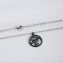 Initial Cat Start Necklace Filled Handmade Dainty Personalized Choker Necklace Christmas Gift for Women Girl Teen Necklace Jewelry