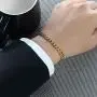Trendsmax 7mm Mens Women Chain Gold Silver Black Stainless Steel Curb Cuban Link Chain Bracelet 7-11inch Trendsmax 7mm Mens Women Chain Gold Silver Black Stainless Steel Curb Cuban Link Chain Bracelet 7-11inch