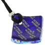 GlassOfVenice Murano Glass Venetian Reflections Necklace and Earrings Set - Aqua Blue