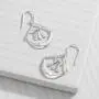 Silpada Swing By Movable Open Drop Earrings in Textured Sterling Silver Silpada Swing By Movable Open Drop Earrings in Textured Sterling Silver