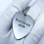 AMOR SPES Valentines Day Couples Gifts Guitar Pick Key Chain for Her for Him - You are My Pick Stainless Steel AMOR SPES Valentines Day Couples Gifts Guitar Pick Key Chain for Her for Him - You are My Pick Stainless Steel