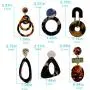 6 Pairs Resin Acrylic Vintage Drop Dangle Stud Earrings Jewelry for Women and Girls(Factory direct sales) 6 Pairs Resin Acrylic Vintage Drop Dangle Stud Earrings Jewelry for Women and Girls(Factory direct sales)