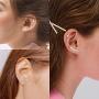 Besteel 16G Stainless Steel Cartilage Stud Earrings CZ Helix Tragus Daith Conch Monroe Piercing Set for Women Men