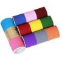 SANARA Traditional Indian Bollywood Wedding Multi Color Bangle Set Traditional 288 Pcs Alloy Metal Bracelets Partywear Arrangement Costume Bangle Box Jewelry