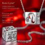 Kate Lynn Gifts for Her Valentines Day 925 Sterling Silver Necklaces Astrology 12 Constellation Sign Hollow Cubic Pendant Horoscope Zodiac Necklaces with Jewelry Box 17.5''+ 2.0''