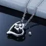 HooAMI Cremation Jewelry for Ashes Butterfly Pendant Memorial Urn Necklace HooAMI Cremation Jewelry for Ashes Butterfly Pendant Memorial Urn Necklace