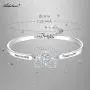 Aihitero Christmas Day Grandma Bracelet Gifts, Always My Nana Forever My Friend Love Bangle, White Gold Plated Fashion Jewelry for Women, Xmas Birthday Anniversary Presents from Granddaughter Grandson Aihitero Christmas Day Grandma Bracelet Gifts, Always My Nana Forever My Friend Love Bangle, White Gold Plated Fashion Jewelry for Women, Xmas Birthday Anniversary Presents from Granddaughter Grandson