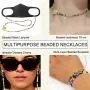 Taouzi Face Mask Lanyard Chain Strap Holder for Women Kids Holder Comfortable Around The Neck Bracelets Taouzi Face Mask Lanyard Chain Strap Holder for Women Kids Holder Comfortable Around The Neck Bracelets