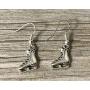 Infinity Collection Skate Earrings, Figure Skating Jewelry- Ice Skating Earrings - Perfect Figure Skating Gifts