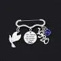 HOLLP Sorority Jewelry Not Sisters by Blood But Sisters by Heart Bracelet Sister Gift