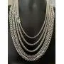 Solid 925 Sterling Silver Miami Cuban Link Chain Or Bracelet - Box Lock Cuban Link 4-10.5mm - Italy Mens Necklace Solid 925 Sterling Silver Miami Cuban Link Chain Or Bracelet - Box Lock Cuban Link 4-10.5mm - Italy Mens Necklace