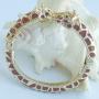 Unique Animal Giraffe Bracelet Bangle Cuff Clear Austrian Crystal