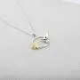AKTAP Hummingbird Necklace with Flowers Hummingbird Gift Animal Gift for Women Girls