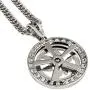 Hip Hop 18K Gold Plated Whirligig Spin Hemp weeds Leaf Necklaces Men Women Charm Crystal Weed Chains Hip Hop 18K Gold Plated Whirligig Spin Hemp weeds Leaf Necklaces Men Women Charm Crystal Weed Chains