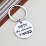 BEKECH Birthday Keychains,Funny 21st 30th 40th 50th 60th 70th 80th Birthday Jewelry Gifts for Him/Her,Happy Birthday Inspirational Gifts for BFF Family Friends Coworkers