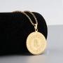KUIYAI Serenity Prayer Necklace God Grant Me Praying Hands Necklace Medal Pendant Christian Gift