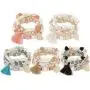 Weicam Women Girls Jewellery 5 Pack Vintage Boho Crystal Multilayer Beaded Bracelet Stretch Tassel Bangle Bracelet Weicam Women Girls Jewellery 5 Pack Vintage Boho Crystal Multilayer Beaded Bracelet Stretch Tassel Bangle Bracelet