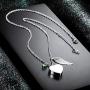 VIBOOS Heart Angel Wing Pendant Urn Necklace Birthstones for Men Women Boys Girls Dog Cat Pet Stainless Steel Ashes Necklace Memorial Keepsake Cremation Funnel Kit Jewelry